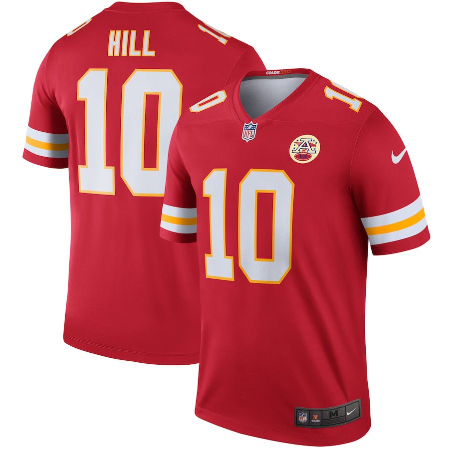 Men Kansas City Chiefs #10 Tyreek Hill Nike Red Legend Player NFL Jersey->kansas city chiefs->NFL Jersey